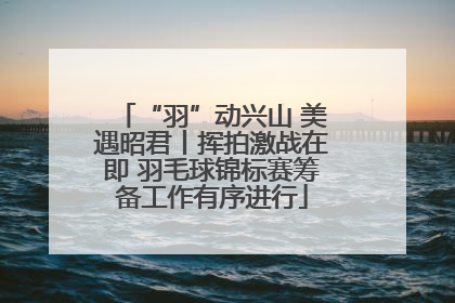 “羽”动兴山 美遇昭君丨挥拍激战在即 羽毛球锦标赛筹备工作有序进行