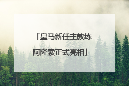 皇马新任主教练阿隆索正式亮相