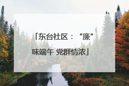 东台社区：“廉”味端午 党群情浓