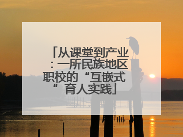 从课堂到产业：一所民族地区职校的“互嵌式”育人实践