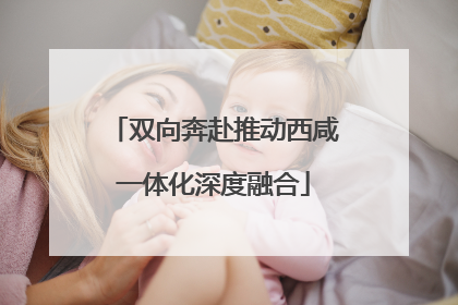 双向奔赴推动西咸一体化深度融合