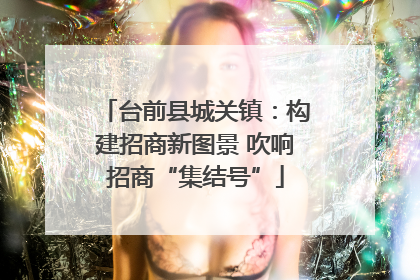 台前县城关镇：构建招商新图景 吹响招商“集结号”