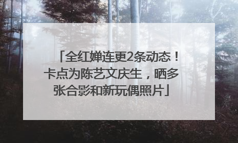 全红婵连更2条动态！卡点为陈艺文庆生，晒多张合影和新玩偶照片