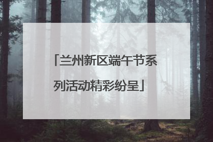 兰州新区端午节系列活动精彩纷呈