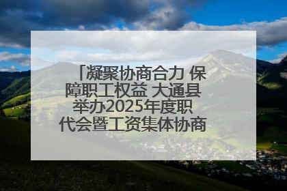 凝聚协商合力 保障职工权益 大通县举办2025年度职代会暨工资集体协商现场观摩交流活动
