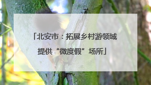 北安市：拓展乡村游领域 提供“微度假”场所