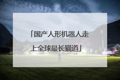 国产人形机器人走上全球最长猫道