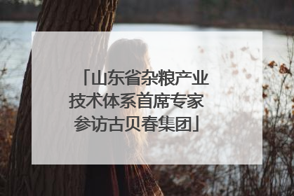 山东省杂粮产业技术体系首席专家参访古贝春集团