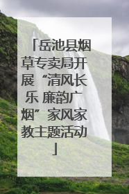 岳池县烟草专卖局开展“清风长乐 廉韵广烟”家风家教主题活动