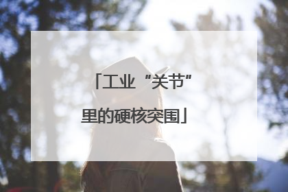 工业“关节”里的硬核突围
