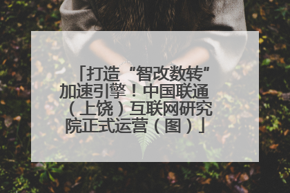 打造“智改数转”加速引擎！中国联通（上饶）互联网研究院正式运营（图）