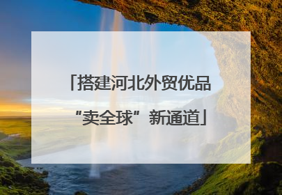 搭建河北外贸优品“卖全球”新通道