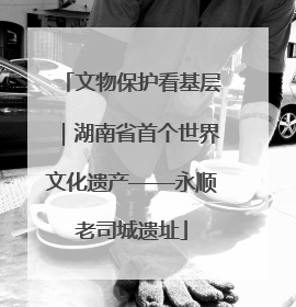 文物保护看基层｜湖南省首个世界文化遗产——永顺老司城遗址