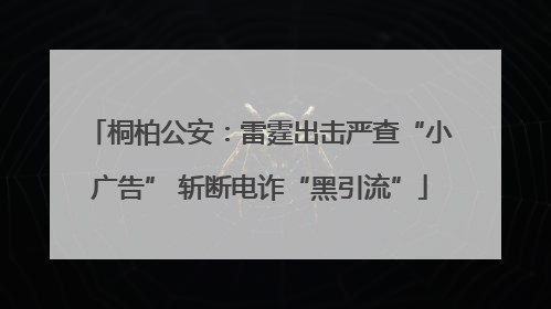 桐柏公安：雷霆出击严查“小广告” 斩断电诈“黑引流”