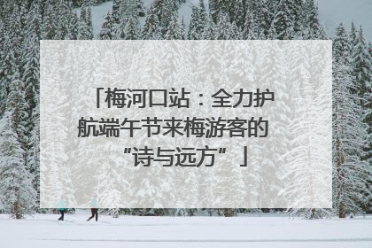 梅河口站：全力护航端午节来梅游客的“诗与远方”