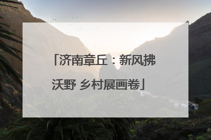 济南章丘：新风拂沃野 乡村展画卷