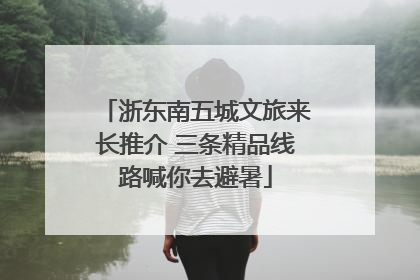 浙东南五城文旅来长推介 三条精品线路喊你去避暑