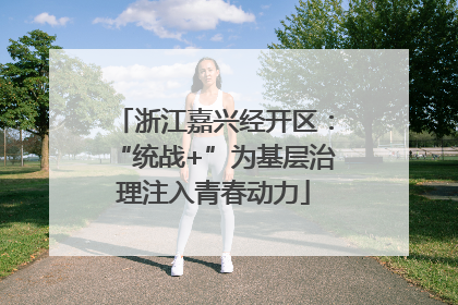 浙江嘉兴经开区：“统战+”为基层治理注入青春动力
