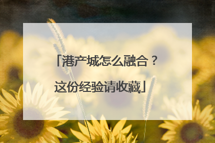 港产城怎么融合？这份经验请收藏