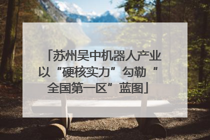苏州吴中机器人产业以“硬核实力”勾勒“全国第一区”蓝图