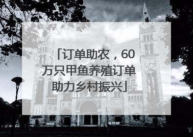 订单助农，60万只甲鱼养殖订单助力乡村振兴