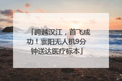 跨越汉江，首飞成功！襄阳无人机9分钟送达医疗标本