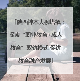 陕西神木大柳塔镇：探索“职业教育+成人教育”双轨模式 促进教育融合发展