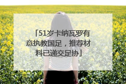 51岁卡纳瓦罗有意执教国足，推荐材料已递交足协