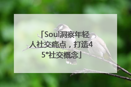 Soul洞察年轻人社交痛点，打造45°社交概念